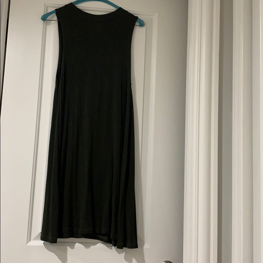 Olive Green flowy dress